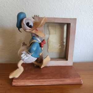Charpente Disney Donald Duck vintage retro picture frame heavy chunky photo